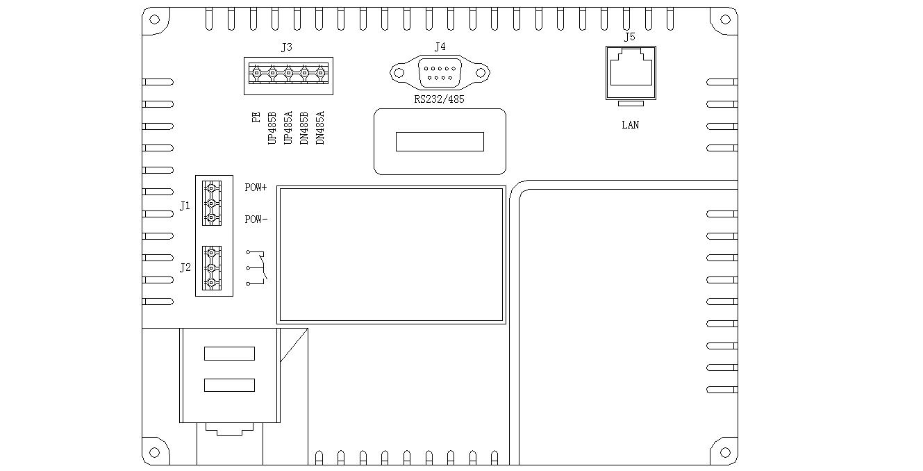直流屏PMU-S51觸摸屏監控模塊